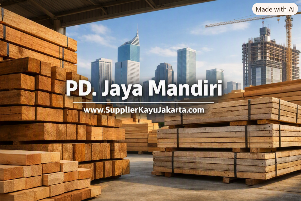 Distributor jual kayu proyek Jakarta terlengkap PD Jaya Mandiri